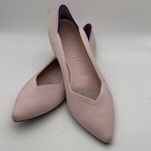 Rothy's Soft Pink Pointed Flats
